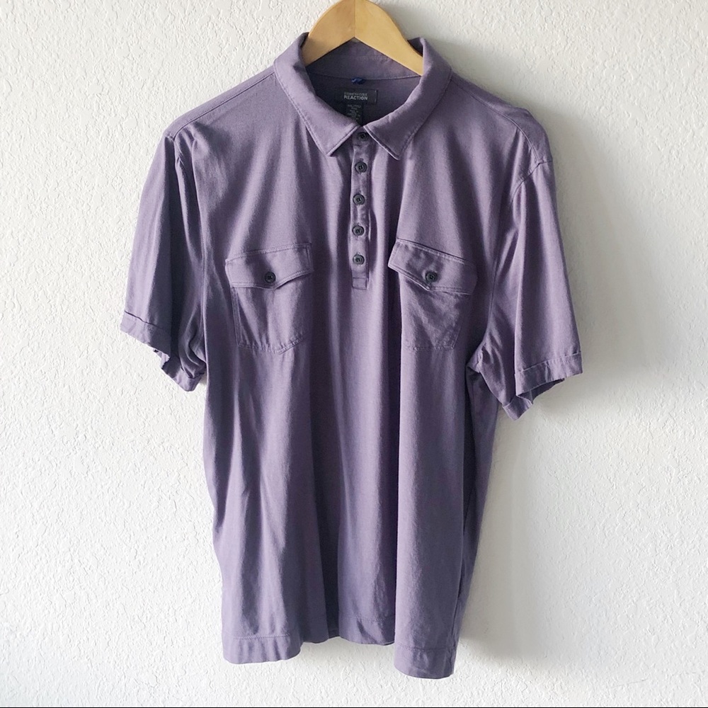 Kenneth Cole Reaction Polo Collared Shirt XXL